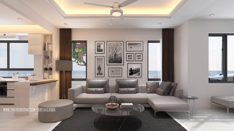 16 Hình sofa góc cao cấp cho thiết kế chung cư 2022-2023